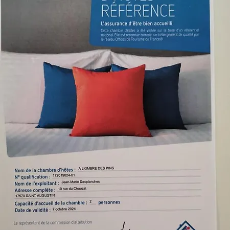 A L'ombre Des Pins Saint-Augustin (Charente-Maritime)